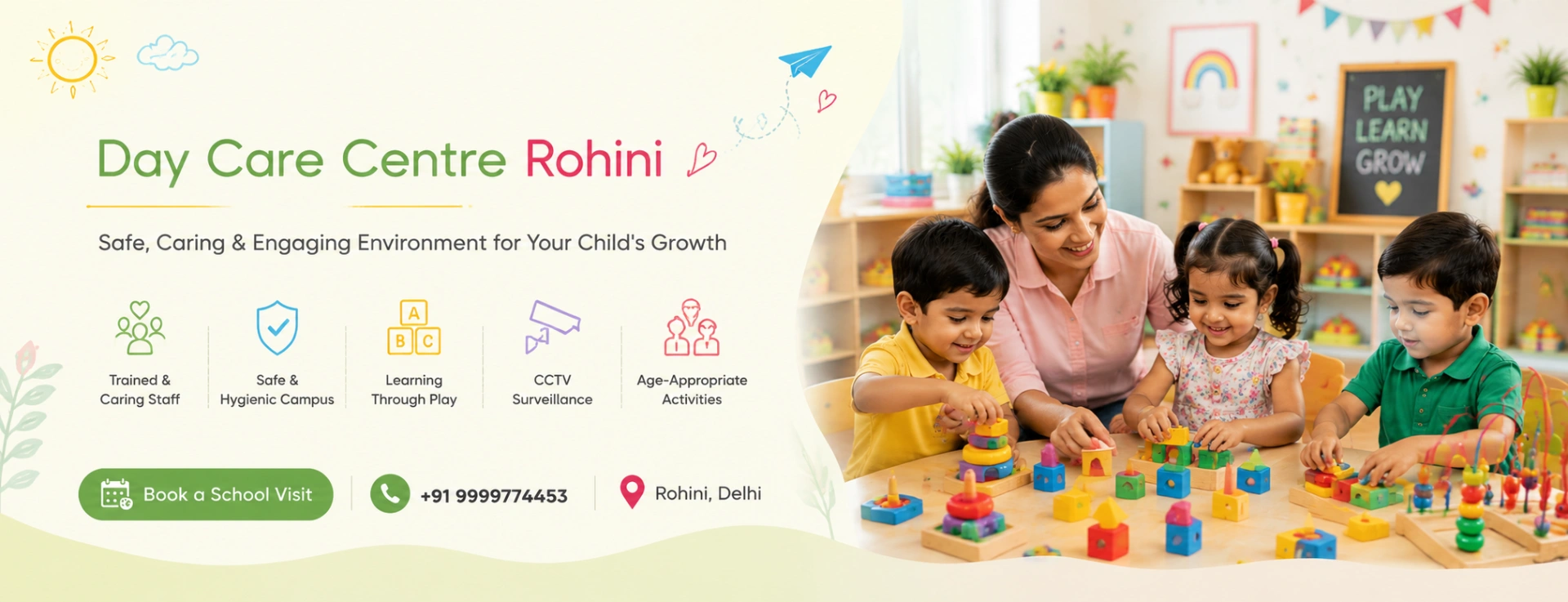 Day care centre near me