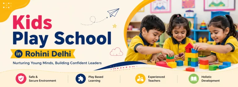 How Best kids Play School in Rohini Prepares Your Kids for Formal Education